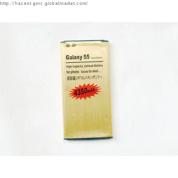 for samsung galaxy s5 i9600 2800mah gold battery