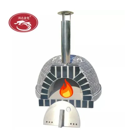 Mmercial Sunhut Pizza Oven Mobil Limousin Rotative Pizza Trailer Wood Oven Exhaust