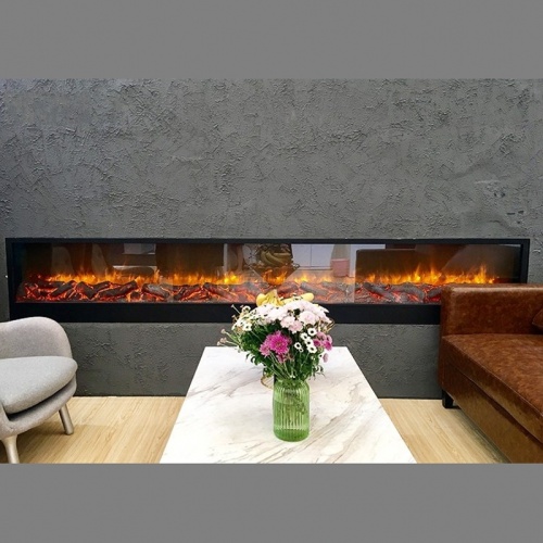 Super Large decor flame electric fireplace