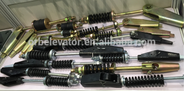 Elevator steel rope fastener