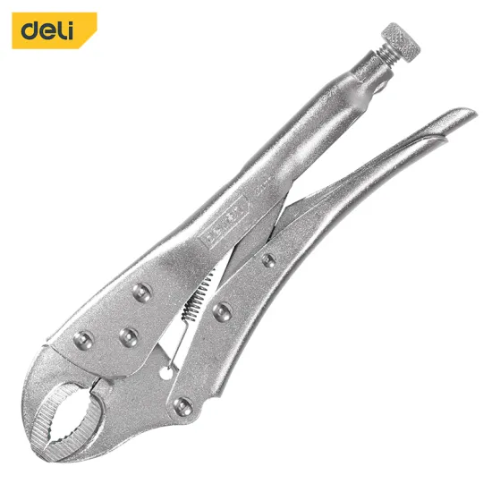 Deli EDL2001 tools professional round jaw lock-grips 10inch locking plier