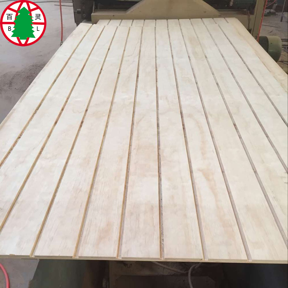 Pine Grooved Plywood