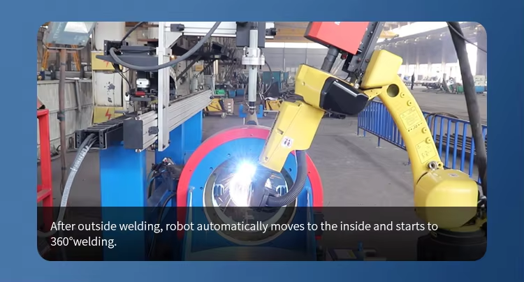 Flange welding machine