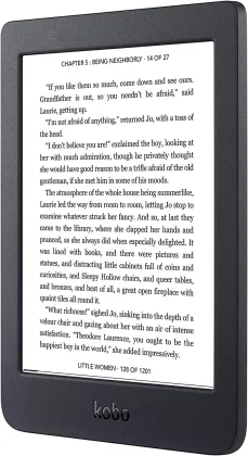 Kobo Nia 6-inch E-Reader with Glare-Free Touchscreen, Adjustable Brightness, and WiFi
