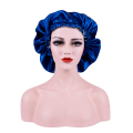 Μπόνε μαλλιών Big Silk Night Cap Night Bonnet για ύπνο