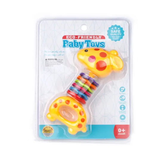 Non-Toxic Musical ABS Plastic Giraffe Rattles: Factory Price Baby Toys