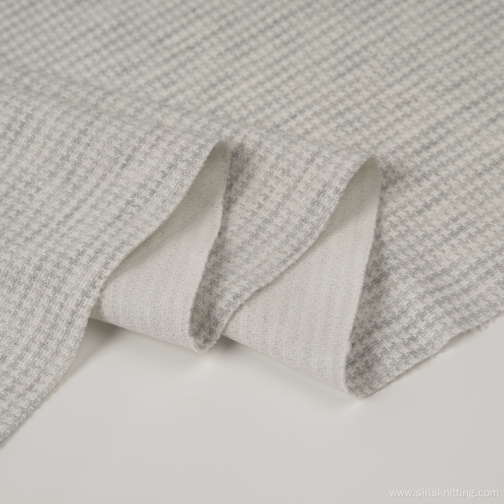 Rayon Polyester Nylon Spandex Double Jacquard Fabric
