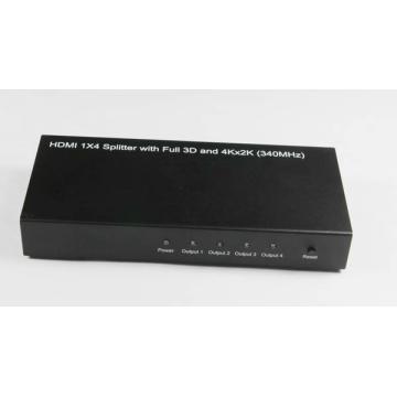 HDMI 1X4 Splitter with Full 3D and 4Kx2K (340MHz)