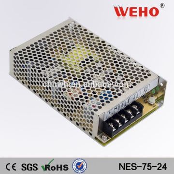 110V/220V AC-DC電源24V 3A 75W NES電源スイッチ