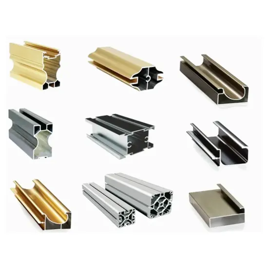 Custom aluminum extruded profile industrial aluminum profile