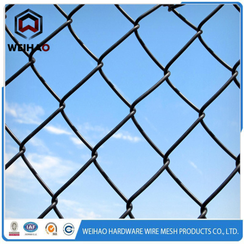 Chain link wire mesh fencing