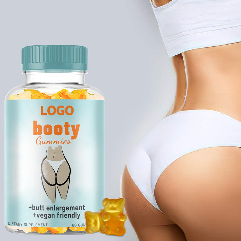 OEM/ODM Natural Vegan Friendly butt enlargement gummies klw gummies for butt and hip enlargement