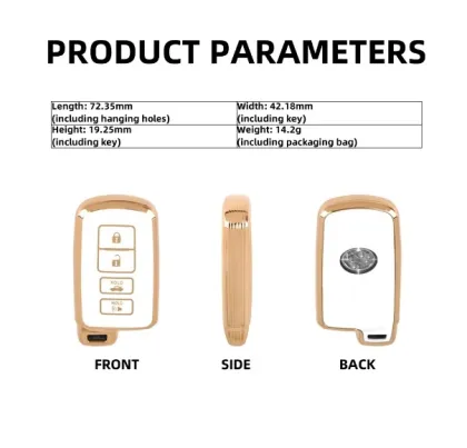 Wholesale Fashion Car Key Case Covers - Soft TPU Car Remote Key Accessories