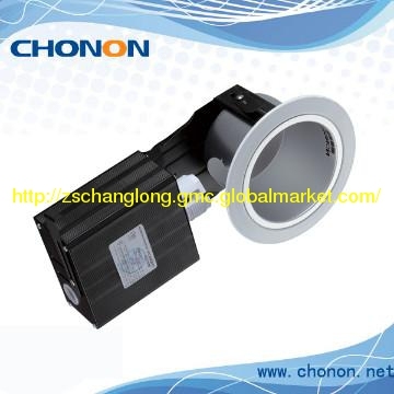 Extruded aluminum downlight
