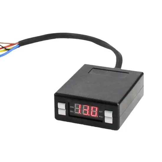 Universal 12V LED Digital Display Turbo Timer - Mini Box Style Car Accessory