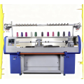 machine à tricoter rectiligne à double système
