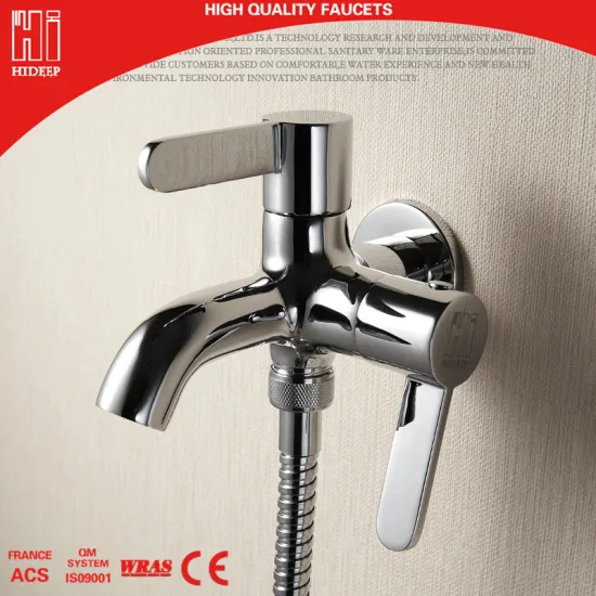 Bathroom accessories chrome plated full copper mixing faucet