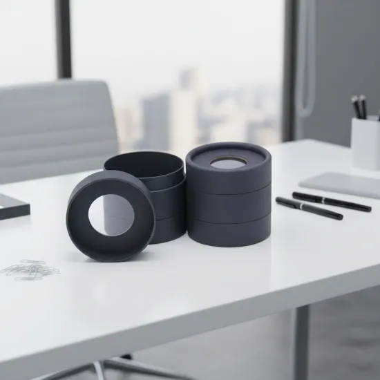 Custom Paper Tube with Decorative Window