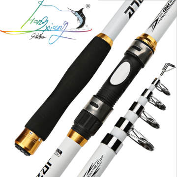 2.1M to 3.6M Carp Fishing Rod with Hard FRP Carbon Fiber Telescopic Design - Premium Fishing Pole