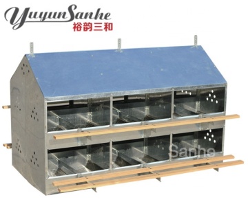 24 Hole Manual Eggs Nest Box for Chicken House