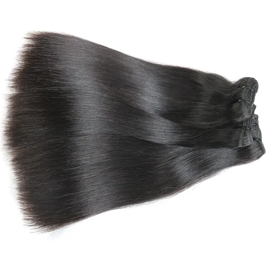 Huashuo Double Drawn Vendors Different Grade Raw Unprocessed Silky Straight Wholesale Human Cuticle Aligned Virgin Hair