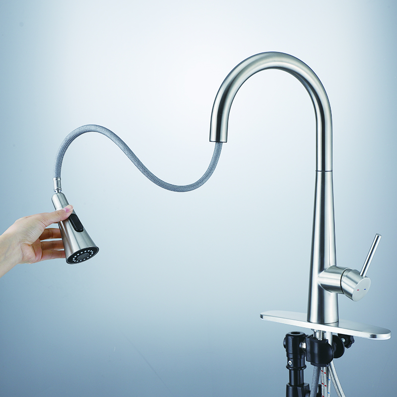 Mässing Single Spake Basin Faucet Basin Mixer