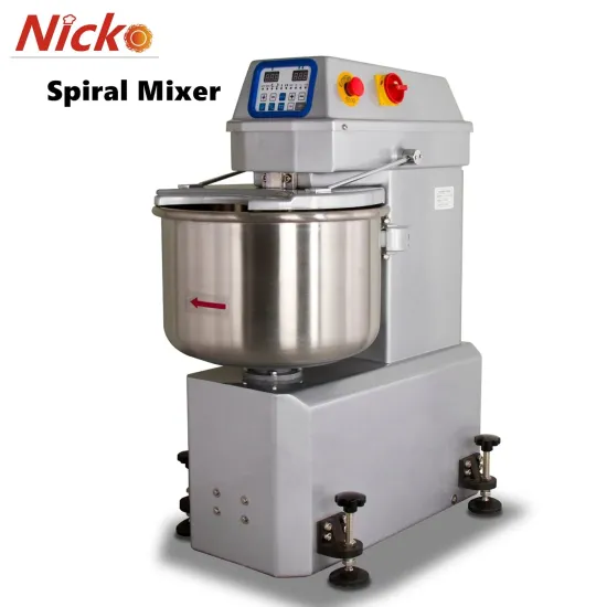 Commercial Baking Shop Kitchen Electric Cake Flour Spiral Machine Food Stand 4.5kw Hook Dough Mixer for Bakery
