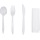 Good Quality Low Price Individually Wrapped Plastic Disposable Cutlery