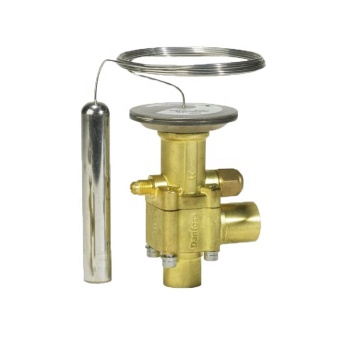 TES5 Full Set Expansion Valve Power Assembly with Flange and Orifice for R404A Refrigerant