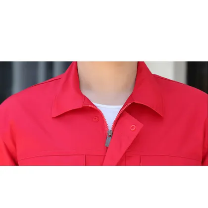 Summer Reflective Thin Men Work Clothing Sets