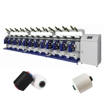 Automatic Air Covered Yarn Machine: Spandex Yarn Coating Technology