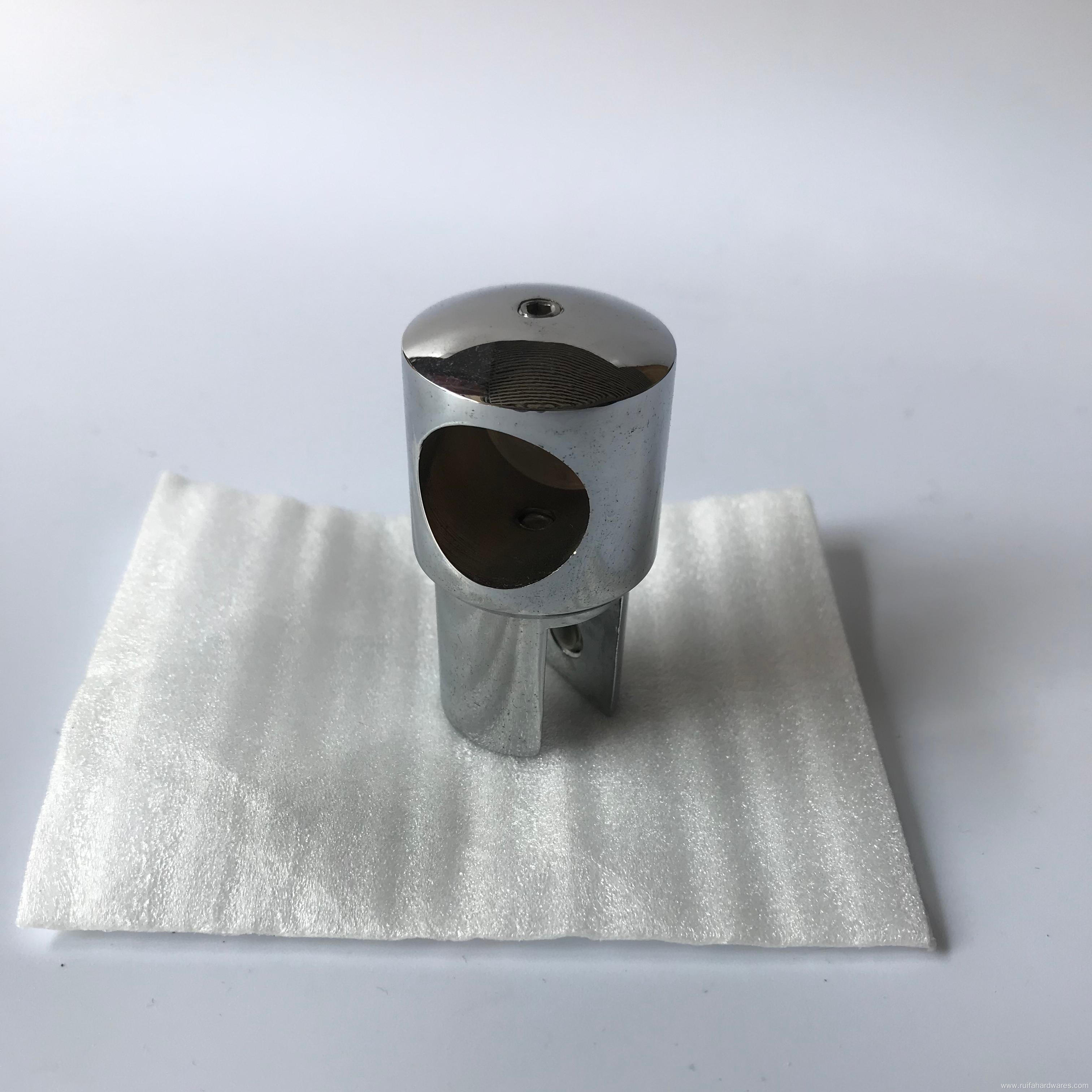 25mm Shower Door Tube Connector Glass Clamps