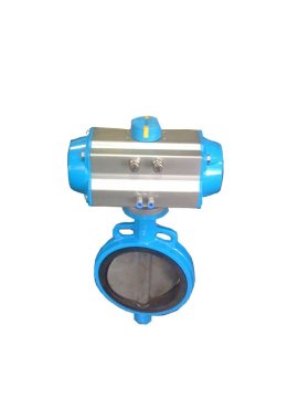 pneumatic operated butterfly valve