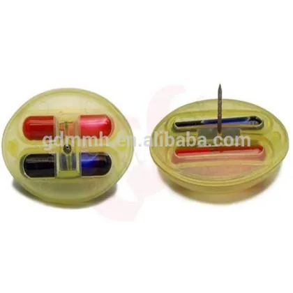 EAS security ink tag Oval ink pin for anti theft