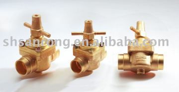 Castel Globe Valve used in refrigeration system