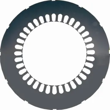 Explosion proof electric motor stator lamination