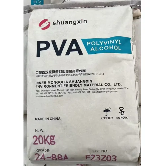 Shuangxin PVA 2488A for Adhesive Applications
