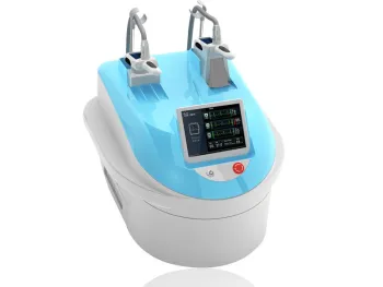 Portable Fat Freezing Cryolipolysis Machine , 2 Handles Vacuum System