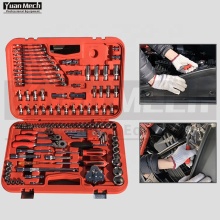 Kit de conjunto de herramientas mecánico de 121pcs para taller de neumáticos