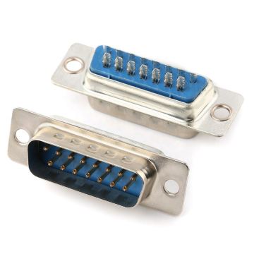 15 Pin VGA Male Connector DB Series Soldering VGA D-Sub Connector