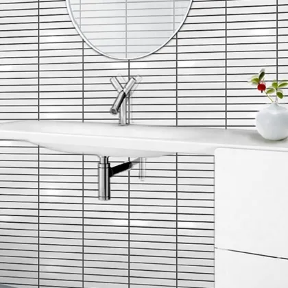 Hot Sale Kit Kat Mosaic Ceramic Tiles for Bathroom Backsplash and Shower Wall Decor