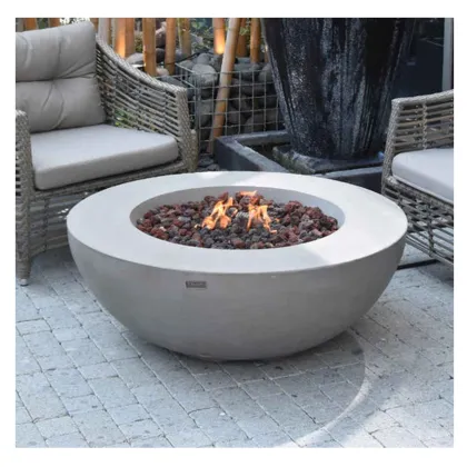 Outdoor Propane Fire Pit Dining Table