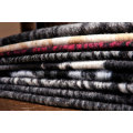 Jacquard Knitted Woolen Fabric Faux Fur