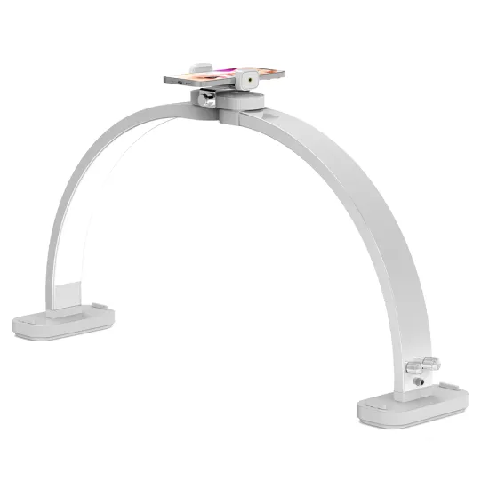 45W Adjustable LED Half Moon Salon Light for Beauty Tasks