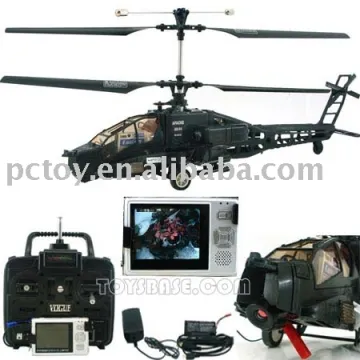 RC Helicopter - Apache AH-64 With Camera and video,Lcd show,with MP4),Rohs Certificate