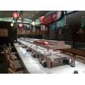 Linear sushi conveyor belt intelligent food delivery equipment