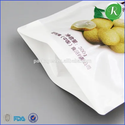Chinese packing manufactory customized jackfruit chips package/wholesale gusset pack 100g jackfruit chips bag