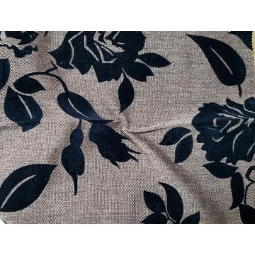 Woven Fabric Polyester Flock for Sofa Upholstery Fabric