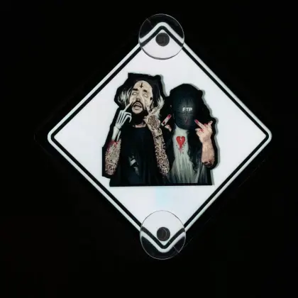 EL LED Car Stickers: Luminous Classic Car Display Stickers