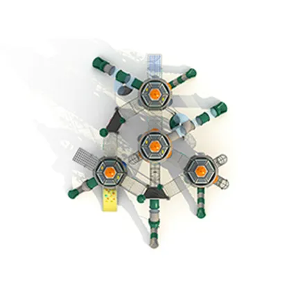 Stellar Tower Cluster Kids Outdoor Playground Set